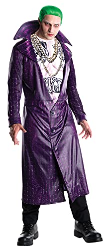 Rubies Batman - Tamanho único do Joker Deluxe para adulto, tamanho único, 820116