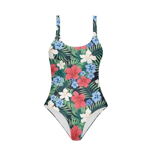 Image of Teens One-Piece Swimsuit Training Athletic Bathing Suits Quick Dry Beach Sport Swimwear Girls Dance Tank Leotards