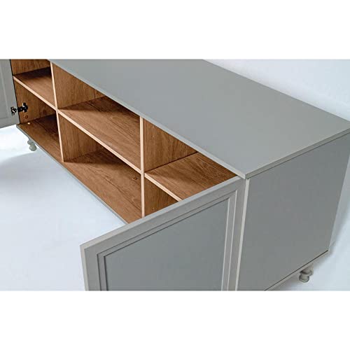 Rack Ditália 2 Portas R-630 Cor:cinza