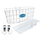 Bundle: Premium Clip-on Walker Basket with Free Carry-All Hooks ($10 Value)