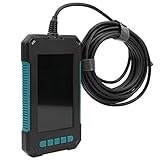 Inspección de Tuberías, Endoscopio, Lente Doble Industrial de 8 Mm a Prueba de Agua para Inspección de Aire Acondicionado Inspección de Alcantarillado(5m)