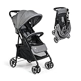Ms - Silla de Paseo Street | Carrito Bebe lígero desde Nacimiento hasta 36 meses o 22 kg | Con Amortiguadores, Capota XXL y reclinación máxima