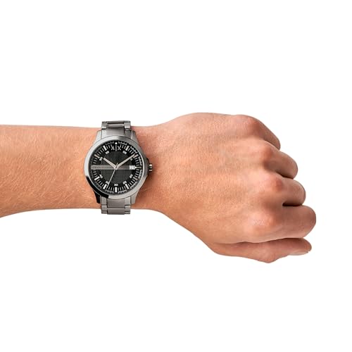 Image of A|X Armani Exchange Men's Watch, Three-Hand Stainless Steel Watch for Men