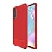 Produktbild JT Berlin Backcase Pankow Silikon Hülle für das Huawei P30 in rot [Qi kompatibel, Strukturierte Oberfläche, 1, 0m getesteter Fallschutz, Verstärkte Ecken] - 10496