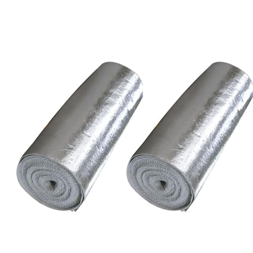 Miniatura 4 de Manta Ignífuga De 2 Mm De Grosor, Tela De Fibra Cerámica Resistente A Altas Temperaturas De 1260 C Para Puerta De Horno Y Horno Y Obturador De Fuego Y Aislamiento De Tuberías, Material Incombustible