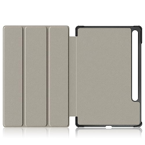 Gylint Case with S Pen Holder for Samsung Galaxy Tab S10+ / S9 FE+ / S9+ 12.4-Inch, Folding Folio Stand Cover, Ultra-Thin Lightweight with Auto Wake/Sleep, Navy Blue by Gylint - Used condition - Image 8