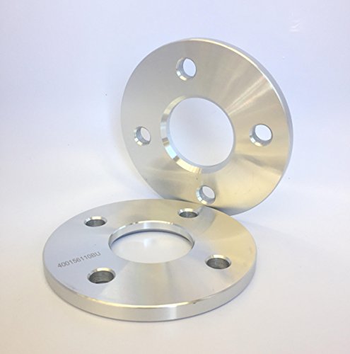 2 Pieces 0.39" 10Mm Hub Centric No Hub Lip Wheel Spacers Bolt Pattern 4X100 To 4X100 Center Bore 54.1Mm Compatible For Tercel Mr2 Corolla Prius Mrs Yaris Echo Xa Xb Iq Mx-3 Miata 323 Rio Rio5 #TOP21