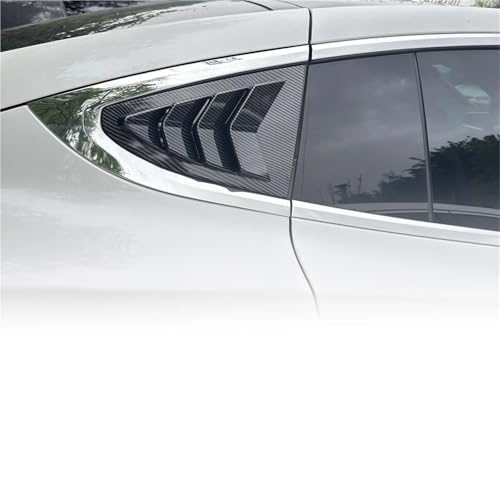 Rejillas de ventilación de alta gama en ABS negro para Tesla Model X 5