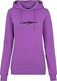 Illmatic Ladies NERV Hoody Sudadera con Capucha, Hombre, Morado, S
