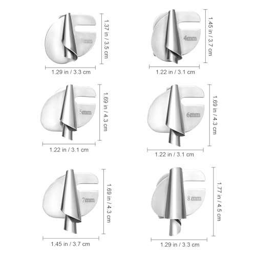 Set de 6 Pies de Máquina de Coser para Dobladillo Rizado miniatura 2