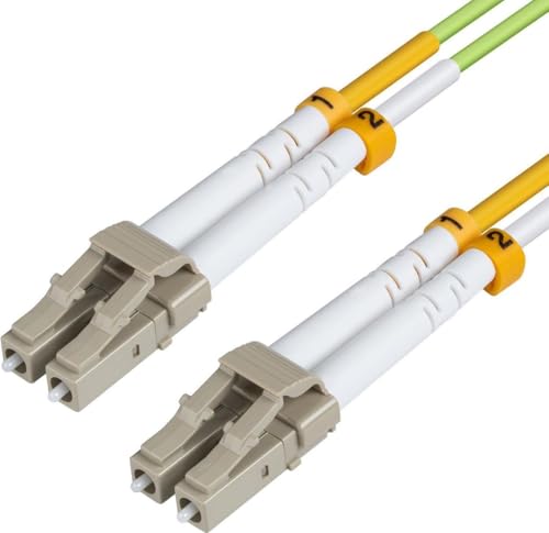 Fibre OM5 LC-LC 15m duplex 0.2dB pour un débit réseau maximal