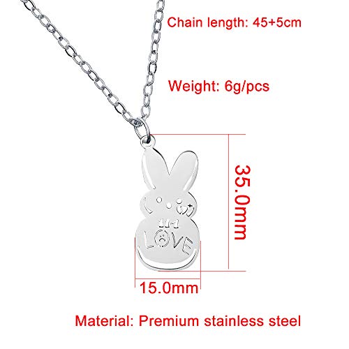 Lil-Peep Necklace Stainless Steel Rapper Pendant Gifts for Young Singer Fans (Silver)3