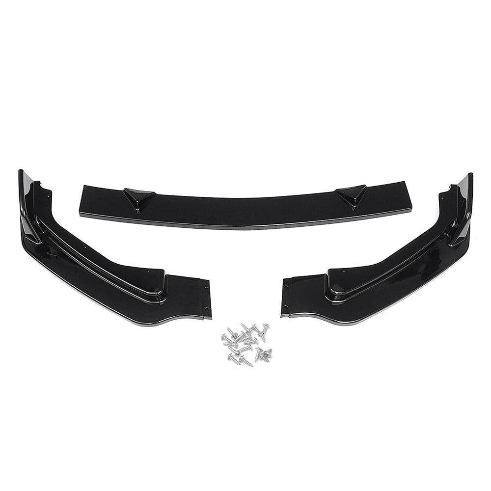 Spoiler pour Q50 Sport 2014-2017 noir brillant pare-chocs avant