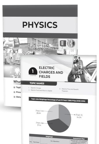 Image of Educart Granth CBSE Class 12 Previous 10 Year Solved Papers 2027 - with PYQ Charts Physics, Chemistry, Mathematics & English Core Book For 2027 Board Exam (2016-2026, With Topic-wise Analysis Chart)