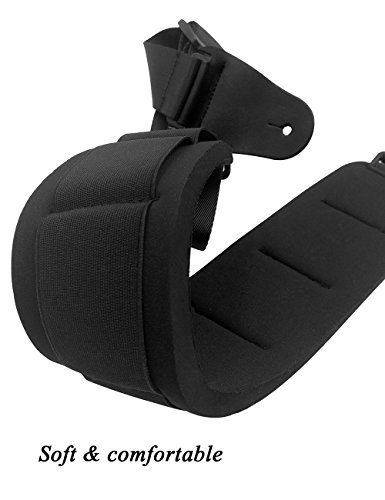 Mousses souples à mémoire élastique de haute qualité épaissies avec extrémité en cuir pour guitare électrique, guitare… - Les Beatles, Paul McCartney, John Lennon, RIngo Starr, George Harrison Mousses souples à mémoire élastique de haute qualité épaissies avec extrémité en cuir pour guitare électrique, guitare… – Image 3