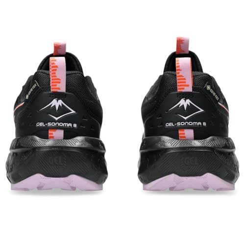 ASICS ASICS Women's Gel-Sonoma 8 GTX Running Shoes, 12, Black/Light UBE