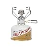 Snow Peak GigaPower Stove Manual, GS-100R-US, Manual Igniter, Lightweight, Compact for Camping and Backing, Designed in Japan, Lifetime Product Guarantee