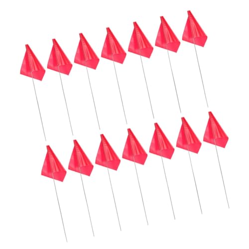 FUNOMOCYA - FUNOMOCYA 30 pièces Drapeaux de Marquage pour Pelouse avec Piquets Robustes Drapeaux de Signalisation Irrigation et Chantier Indicateurs Pratiques pour Jardin Arpentage et Protection des