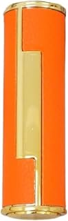 Tomma läppstiftsrör 10 st 12,1 mm läppstiftsflaskor läppstift läppstift läppglans rör trycktyp rund för gör-det-själv läppstift (orange, 10 st)