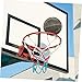 MOBUTOFU 1pc Easy Replacement Basketball Nets Tricolor Ball Mesh Ball Net for Hoop Rebounder