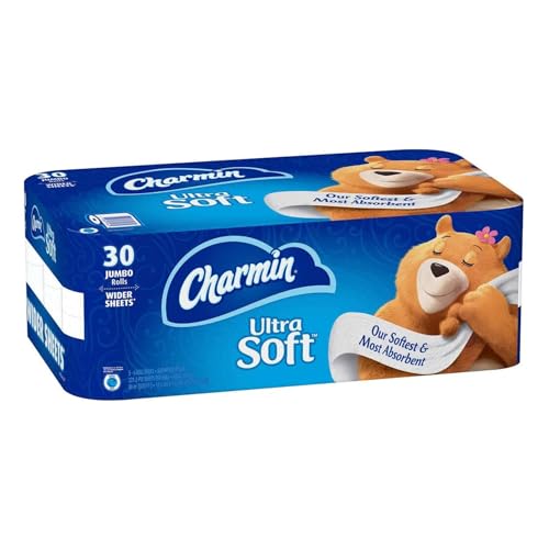 Image of Charmin Ultra Soft Bathroom Tissue Ultra Soft 30 Jumbo Rolls