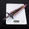 Superbuybox Valorant Blade of Chaos Metal Martial Arts Knife, Game Collection, Desk Room Decoration, Backpack Pendant Gift