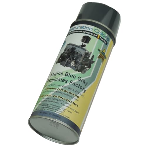 Inline Tube Replacement for 1941-57 Chevrolet Car & Truck Blue Gray Engine Spray Paint 1pc