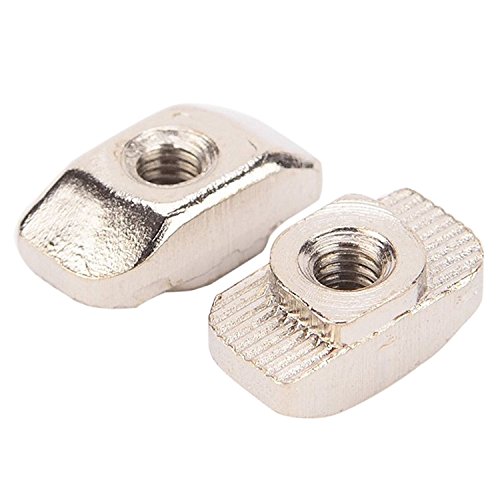 Gbloodst 150pzs M3,M5 Poste montaje M5 T Tuerca para el perfil de aluminio 2020