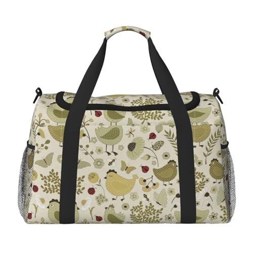 Bolsa de viaje grande e impermeable con diseño plegable para deporte