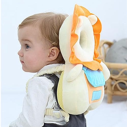 Travesseiro de Proteção de Cabeça de Mochila de bebê, Fácil de Usar, Mochila Anti-queda de Proteção