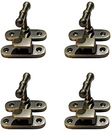 Adonai Hardware T-Handle Brass Fastener- Antique Brass (Supplied as 4 Pieces per Pack)