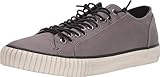 varvatos artisan acqua  JOHN VARVATOS Multilace Low Top Coated Denim, Grau (graphit), 39.5 EU