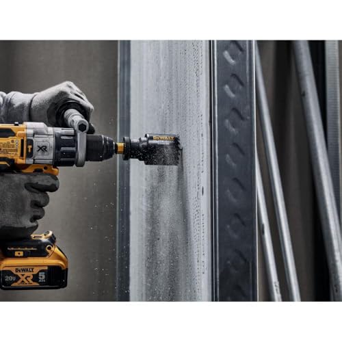 Scie cloche carbure Dewalt Elite resout le percage difficile - 4