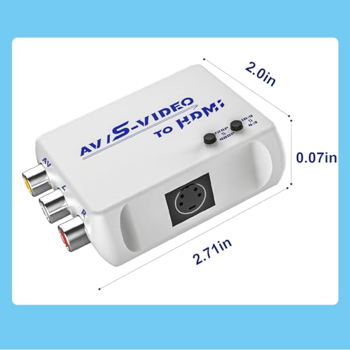 Image of AV S-Video to HDMI Converter