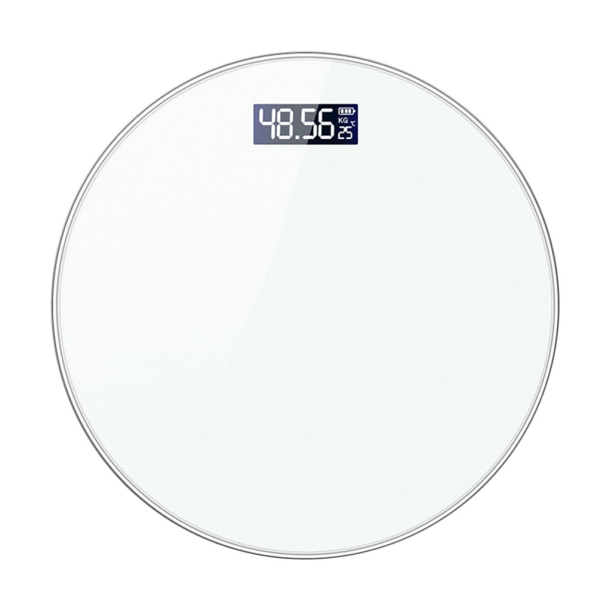 Digitale Körperwaage 0, 2–180kg, Weiß, 10g Teilung