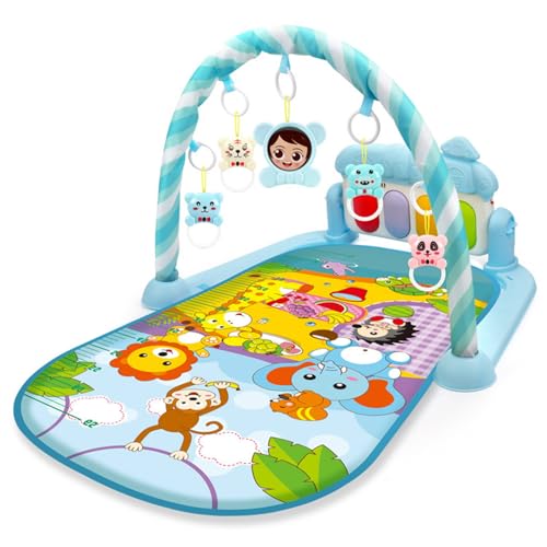 Tapis temps sur le ventre pour l'éveil quotidien de bébé