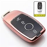 ♦ Gutes Material: Das Key Case besteht aus Premium Tpu. Bietet sehr dünnes, weiches und trendiges Aussehen. Wählen Sie aus hellen Farben und fügen Sie Ihrem Autoschlüssel Stil hinzu.