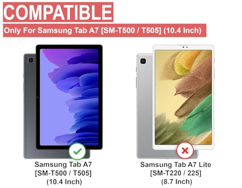 Image of Privacy Anti Peep Matte Screen Guard Compatible With Samsung Galaxy Tab A7 2022 /2020 10.4 Inch Tablet (SMT505 /SMT500 /SMT507 /SMT509) Screenguard Not a Tempered Glass Screen Protector