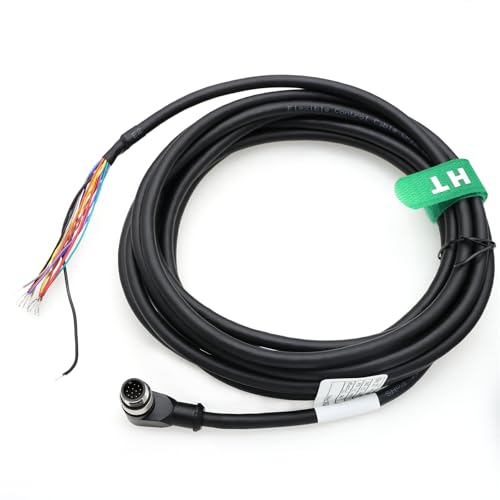 Cable IO de alimentación M12 de 12 pines codificado en A para lector RFID y sensores