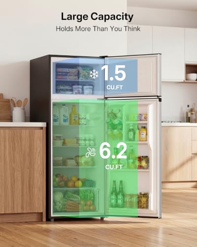 Upstreman 7.7 Cu.Ft Refrigerator