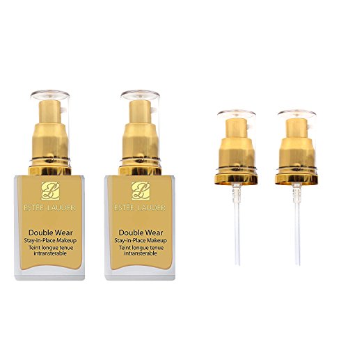 Chris.w 2Pack Foundation Pump For Estee Lauder Double Wear Foundation(Gold) #TOP7