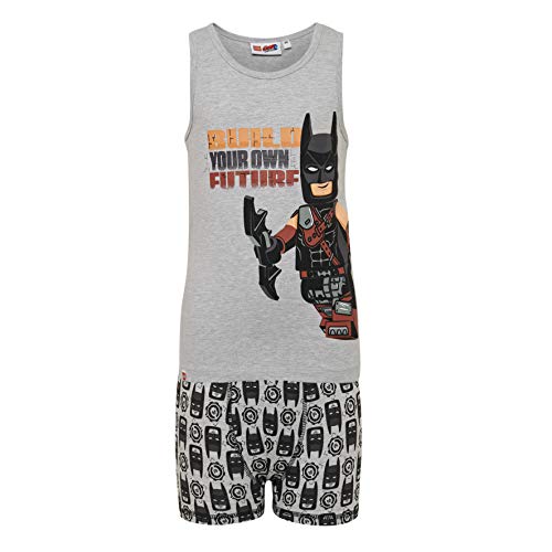Lego Wear Lego Movie2 CM Unterwäsche Set Coordinato Abbigliamento Termico, Grigio (Grey Melange 921), 122 Bambino