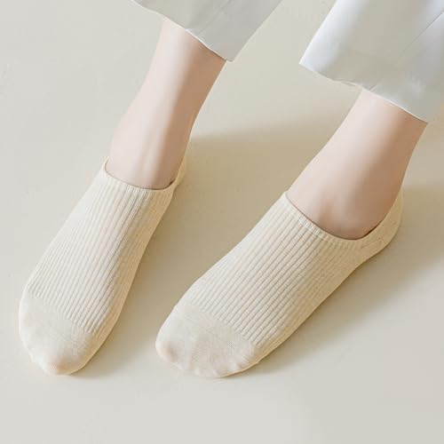 No Show Socks for Women Thin Ankle Socks Low Cut, Non-Slip Silicone 5