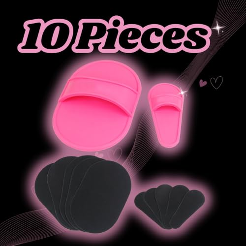 TRIXES Epilier-Pad für weiche Haut an Beinen, Armen, Gesicht und Oberlippe