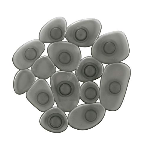 Kleine Wolke Sassolino Minis, PVC, Rauchgrau, Set 6-teilig Kleine Wolke Sassolino Minis, PVC, Rauchgrau, Set 6-teilig