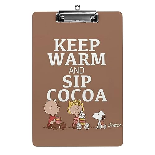 【A4サイズ】スヌーピー クリップボード A4 バインダー クリップホルダー ファイル キャラクター おしゃれ かわいい 人気 事務用