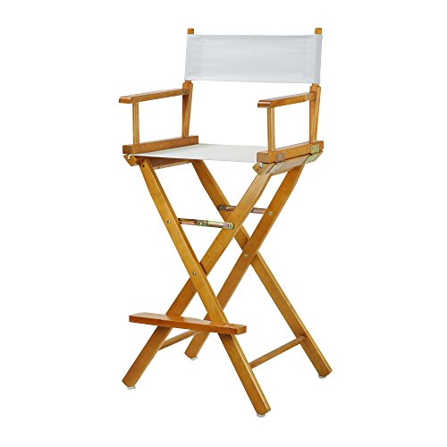 Casual Home 30" Director's Chair with White Canvas
