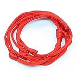 5 Red Hand Made Lucky String Kabbalah Bangle Bracelets success luck Bracelet