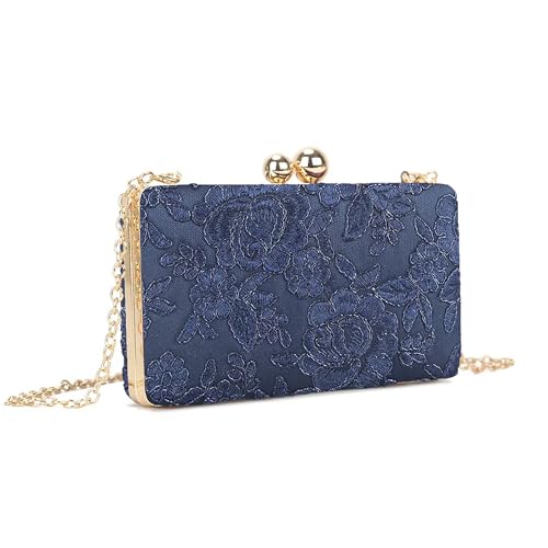 Pochette de soirée en satin floral pour sublimer vos plus beaux souvenirs