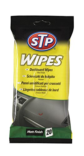 STP ST35020ML Toallitas Limpia Salpicaderos, Mate, 20 Unidades